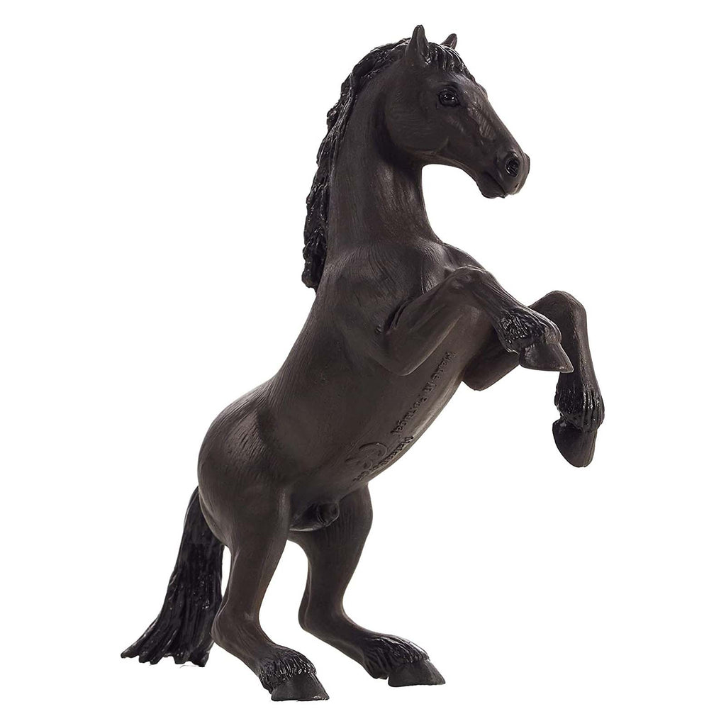 MOJO Mustang Rearing Black Horse Animal Figure 387359