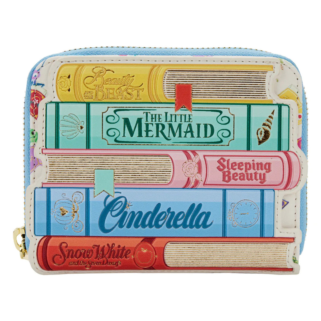 Loungefly Disney Princess Books Classics Zip Around Wallet