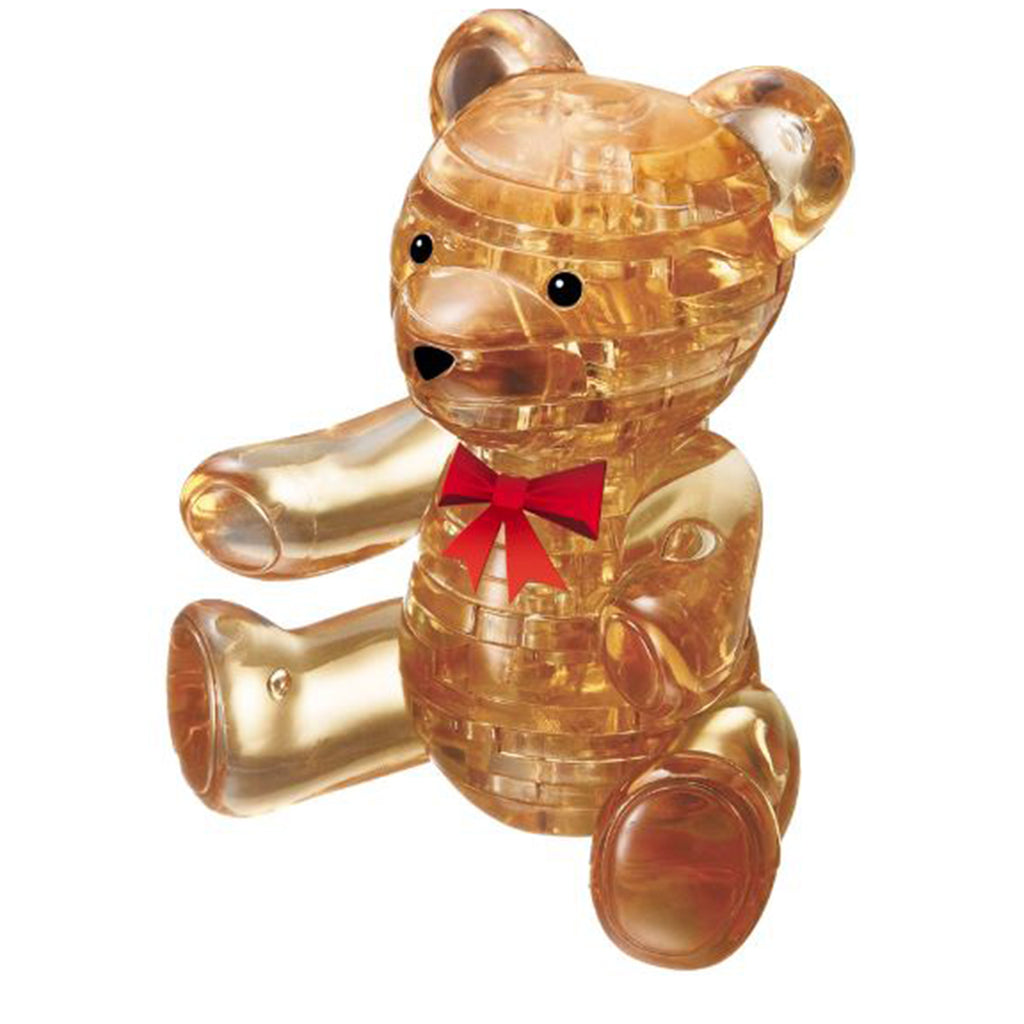 Bepuzzled Gold Teddy Bear 3D Crystal Puzzle