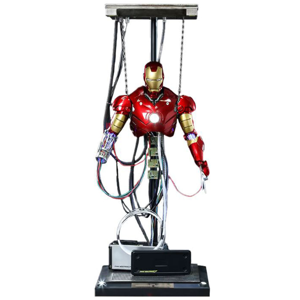 Hot Toys Marvel Iron Man Mark III Construction Version Figure