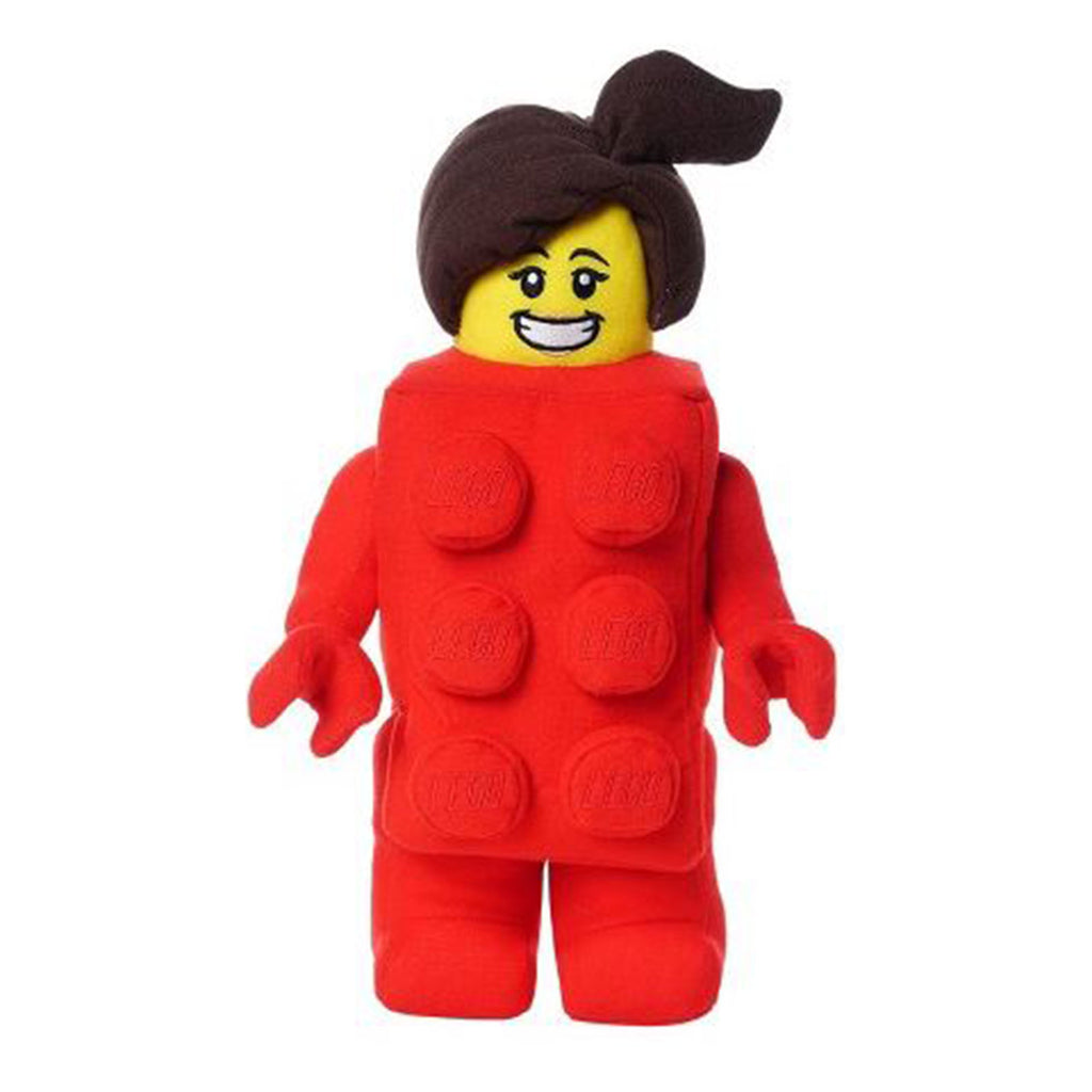 Manhattan Toy Lego Brick Suit Girl 13 Inch Plush Figure - Radar Toys