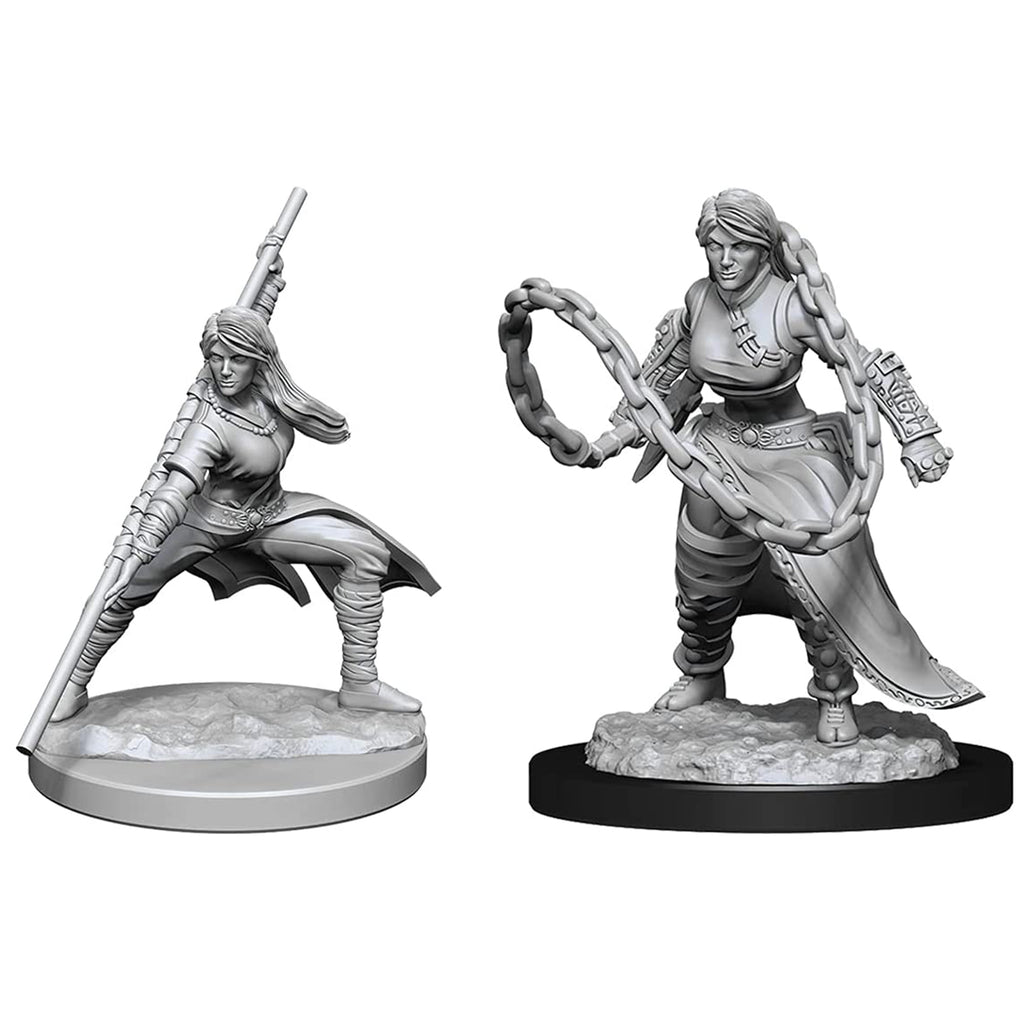 Dungeons And Dragons Female Human Monk Nolzur's Miniatures - Radar Toys