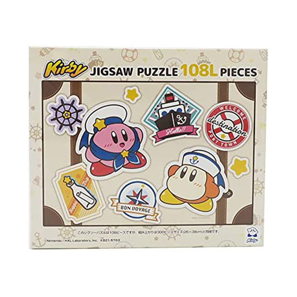 Ensky Kirby Bon Voyage 108 Piece Jigsaw Puzzle - Radar Toys