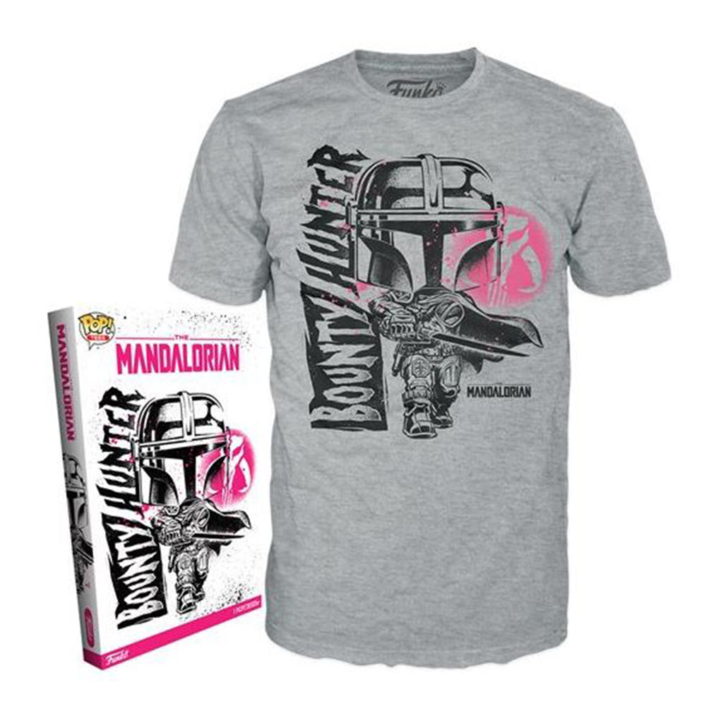 Funko Star Wars Boxed Tees Mandalorian Bounty Hunter Shirt