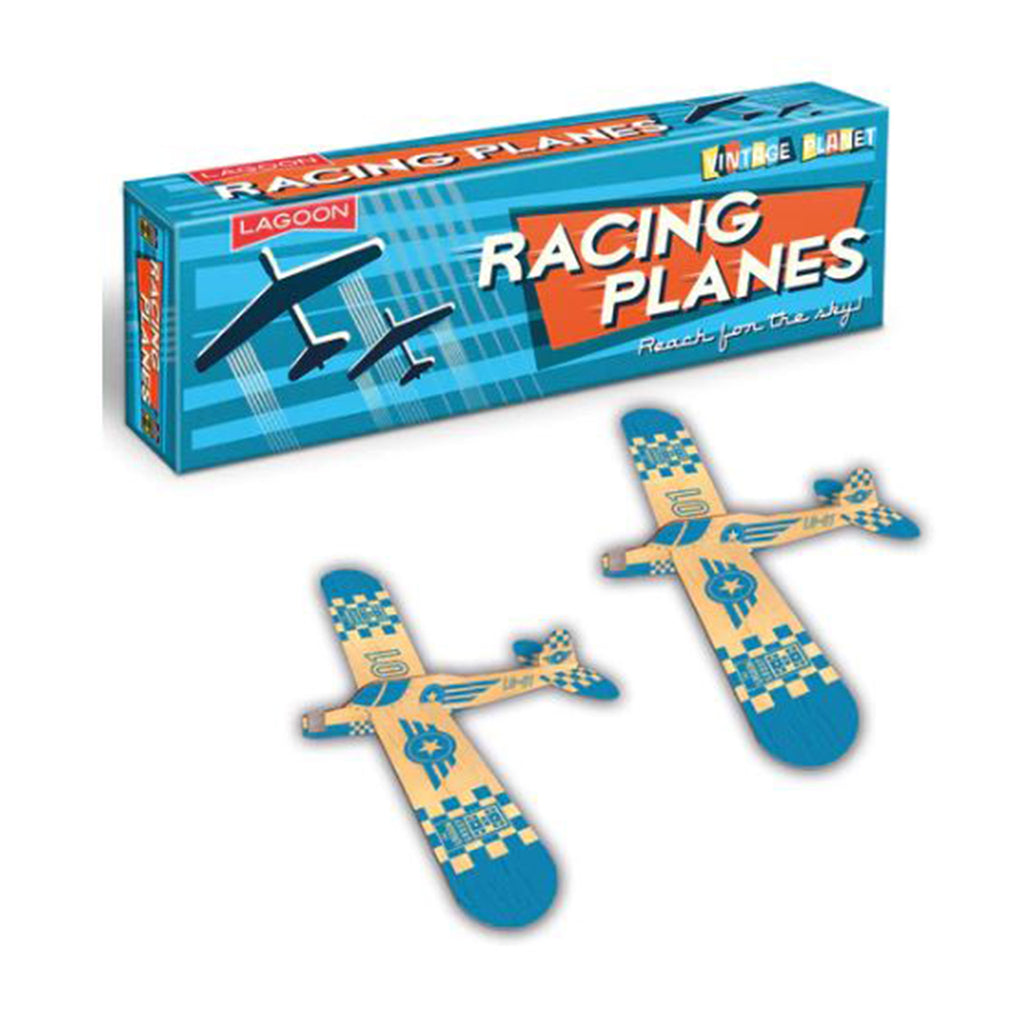 University Games Vintage Planet Racing Plane Set - Radar Toys