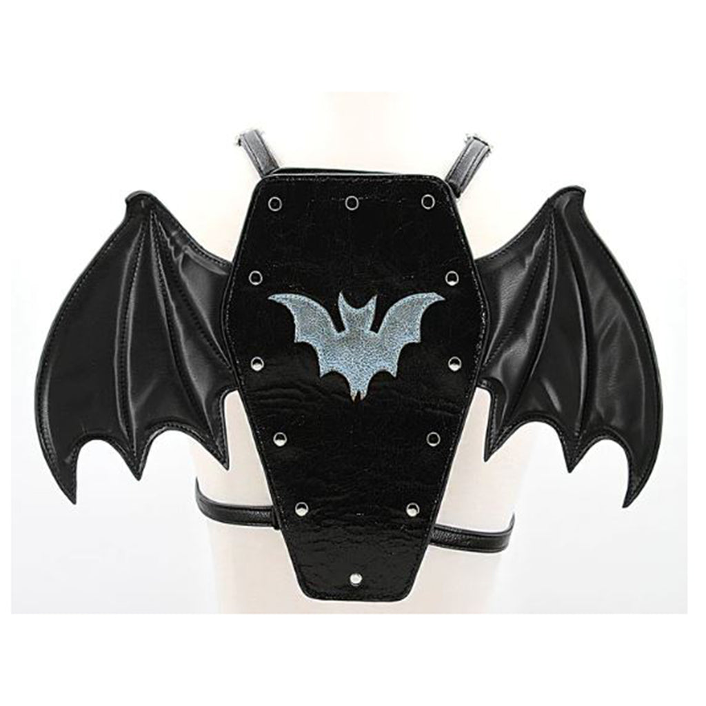 Comeco Bat Coffin Convertible Vinyl Backpack