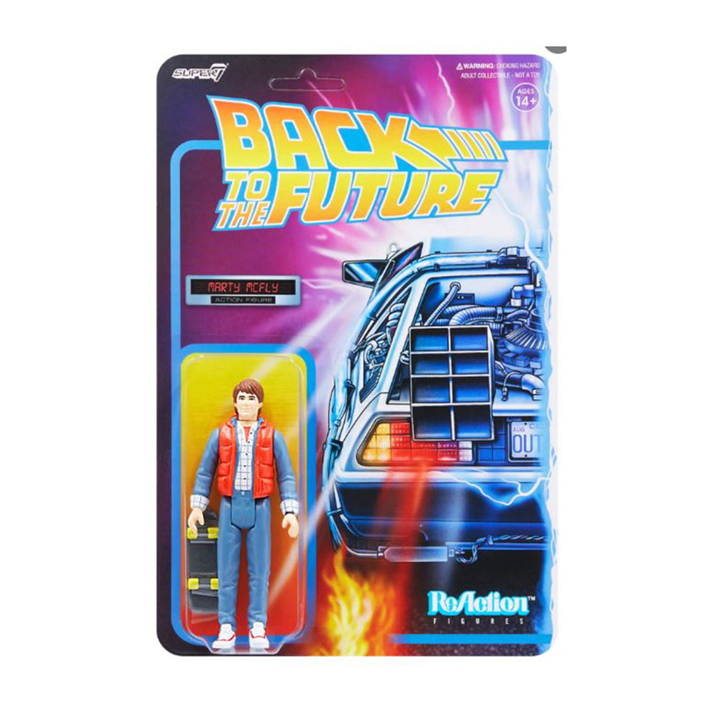 Super7 Back To The Future Marty Reaction Figure