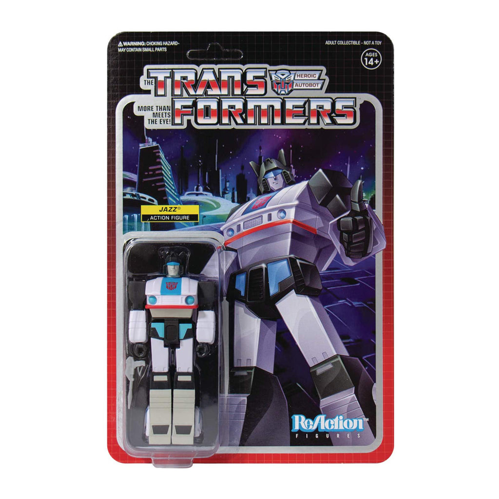 Super7 Transformers Jazz Reaction Figure - Radar Toys