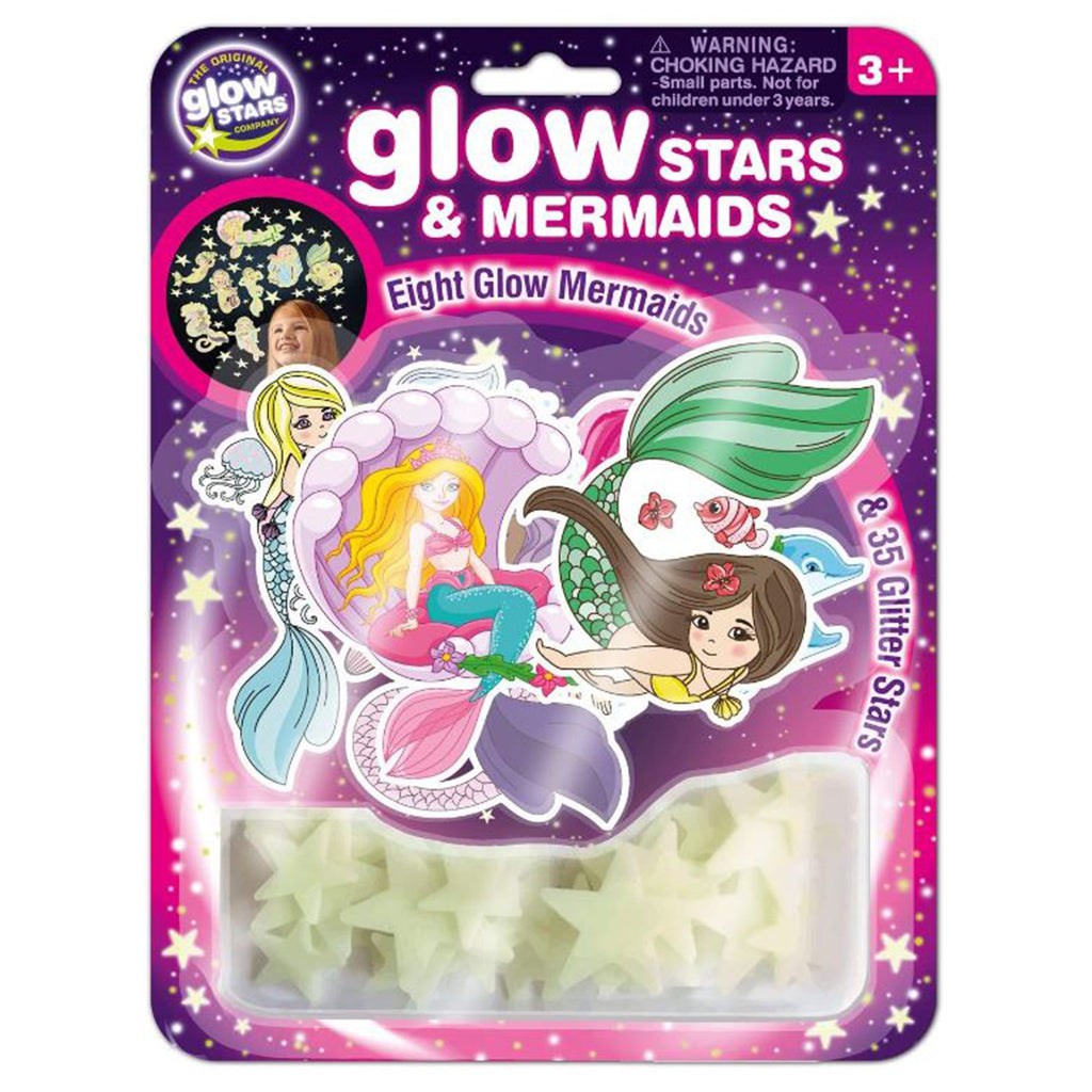 The Original Glow Stars Glow Mermaids And Stars - Radar Toys