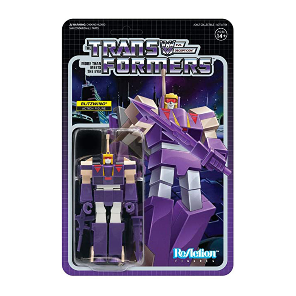 Super7 Transformers Blitzwing Reaction Figure