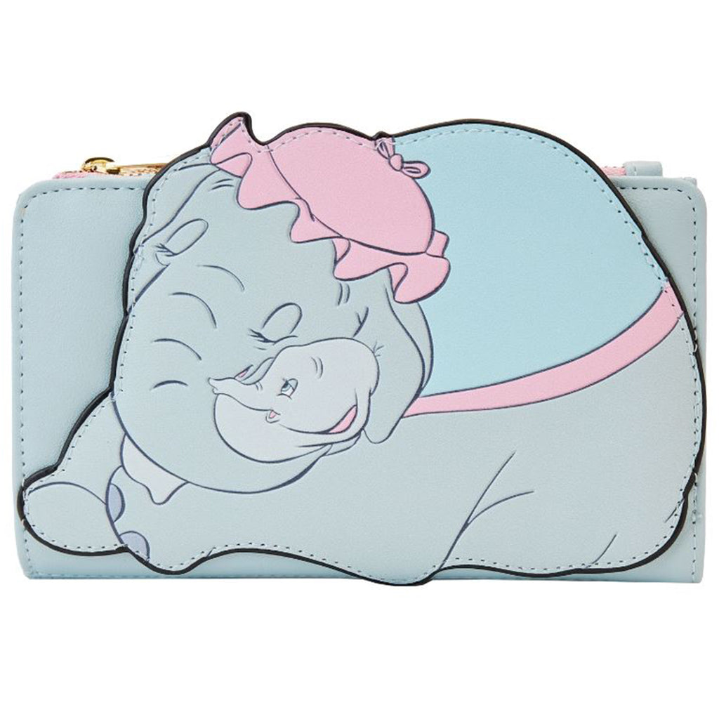 Loungefly Disney Dumbo Mrs Jumbo Craddle Flap Wallet