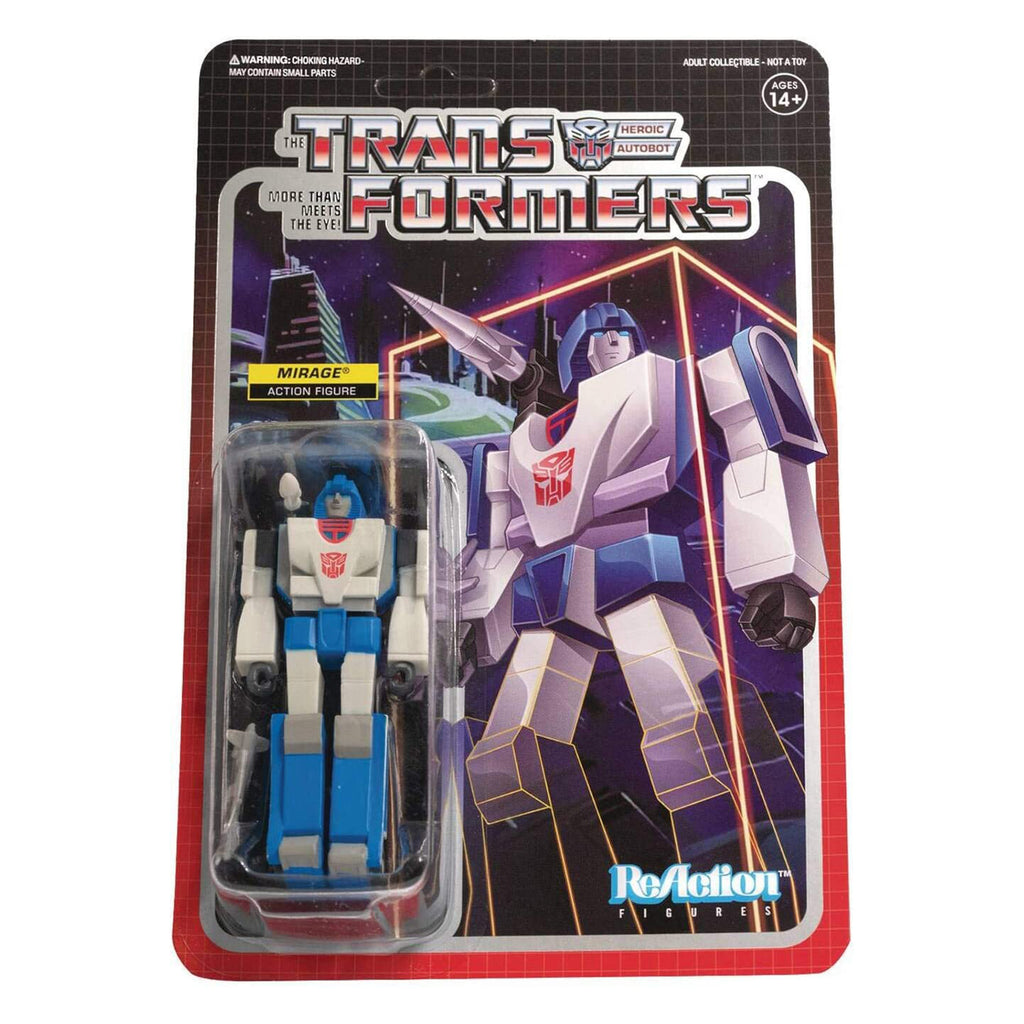Super7 Transformers Mirage Reaction Figure - Radar Toys