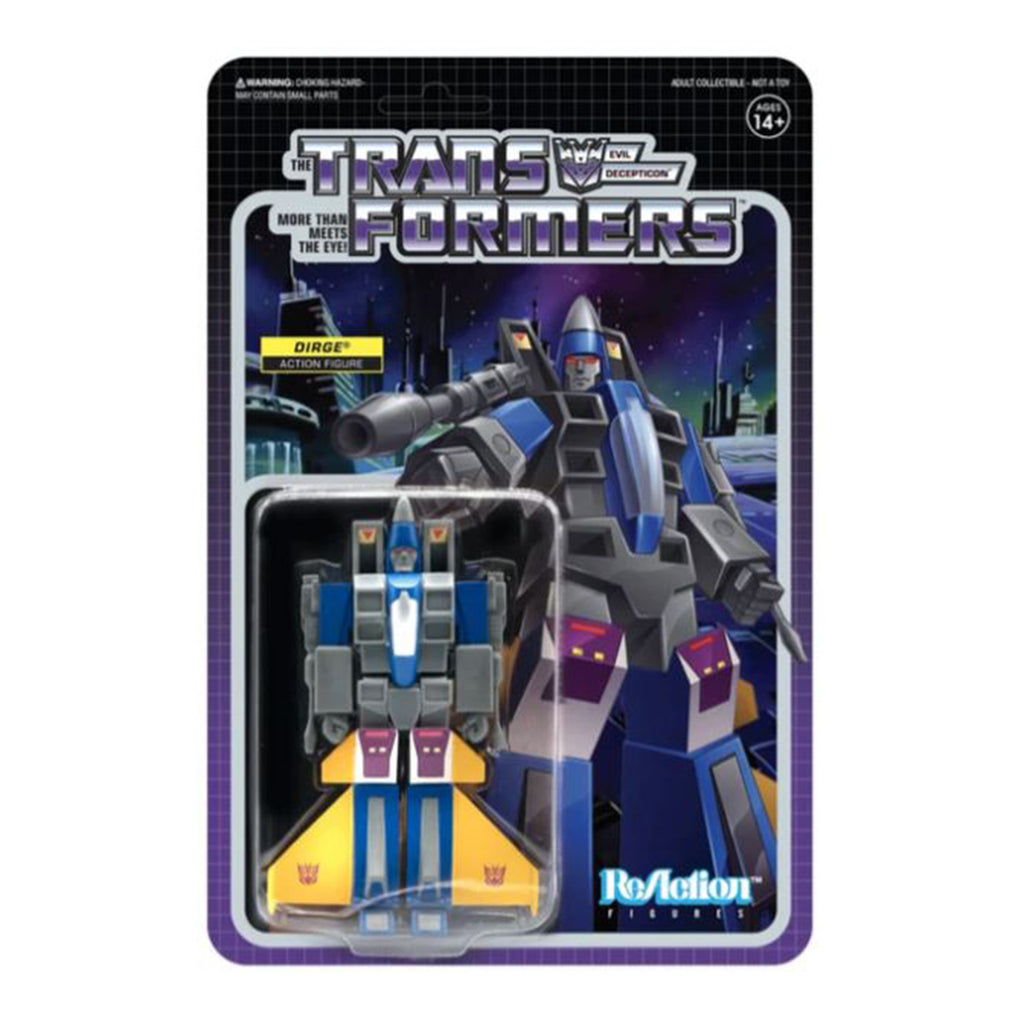 Super7 Transformers Dirge Reaction Figure