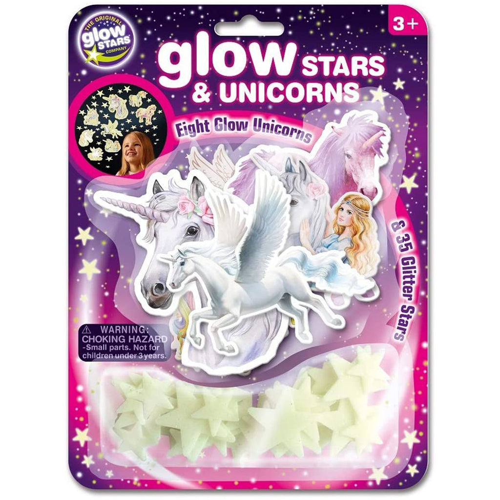The Original Glow Stars Unicorns And Stars Set - Radar Toys