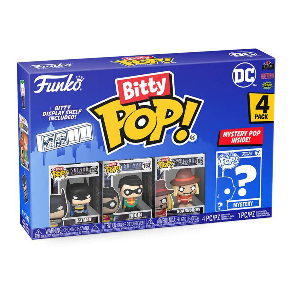 Funko DC Bitty POP Batman Animated Series 4 Pack Set - Radar Toys