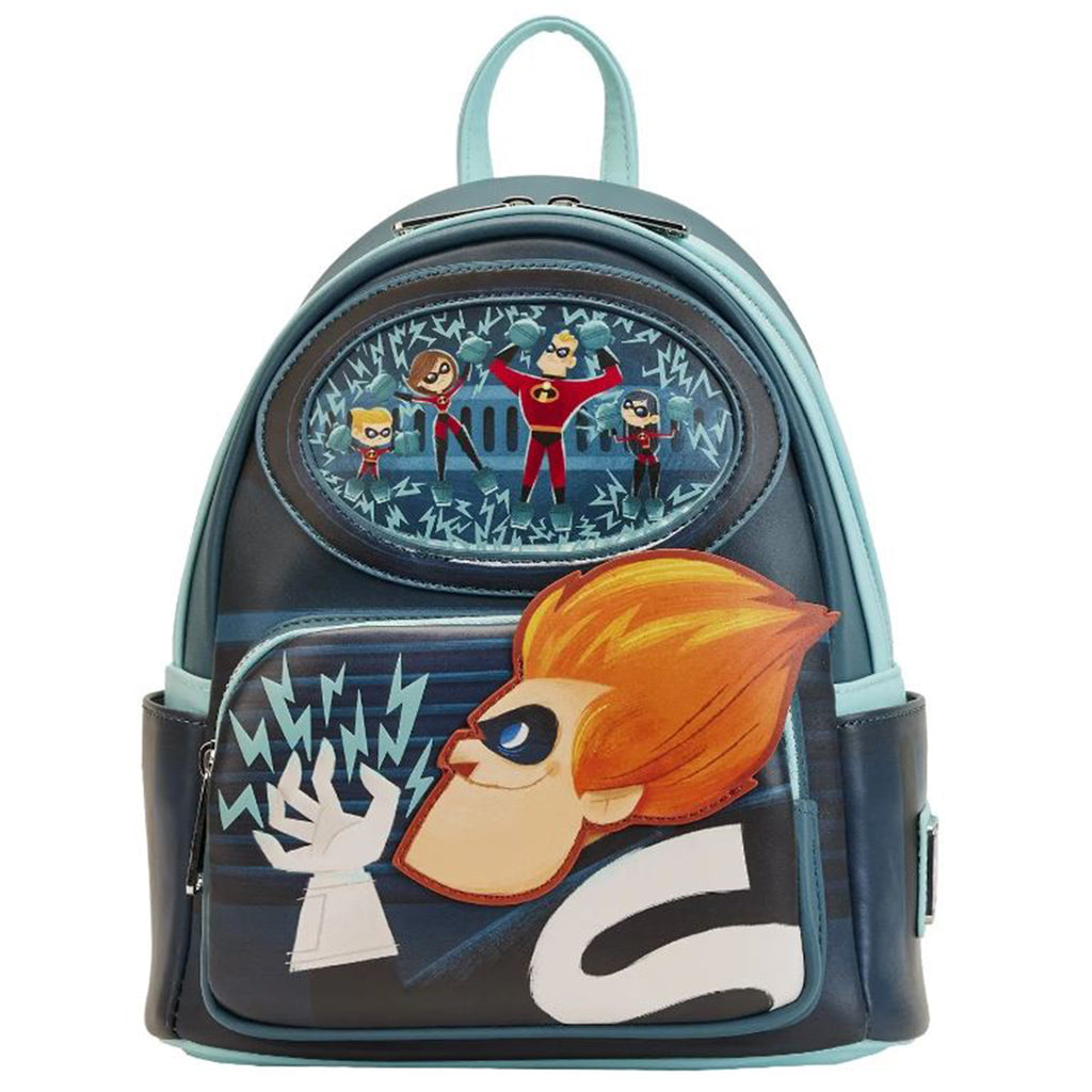 Loungefly Disney Pixar Moments Incredibles Syndrome Mini Backpack - Radar Toys