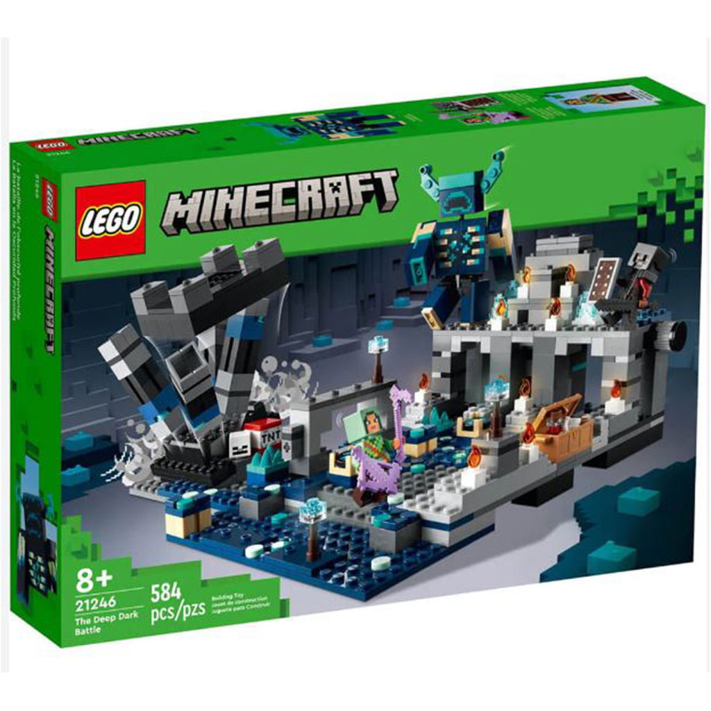LEGO® Minecraft The Deep Dark Battle Building Set 21246 - Radar Toys