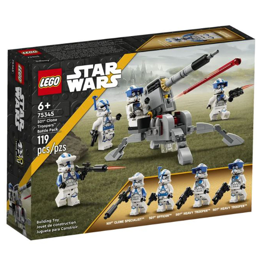 LEGO® Star Wars 501st Clone Troopers Battle Pack Building Set 75345 - Radar Toys