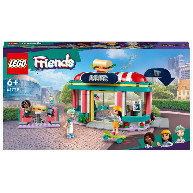 LEGO® Friends Heartlake Downtown Diner Building Set 41728 - Radar Toys