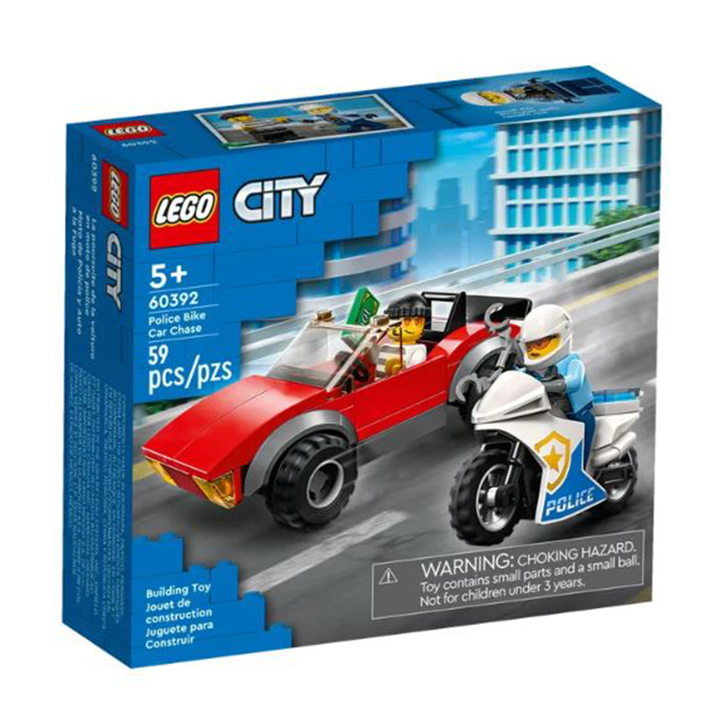 LEGO® Police Bike Car Chase Building Set 60392