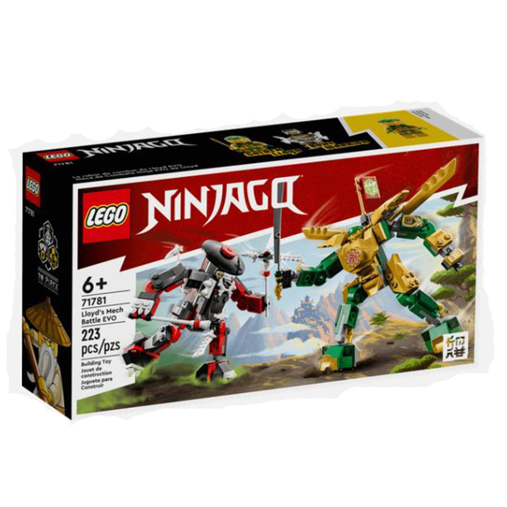 LEGO® Ninjago Lloyd's Mech Battle EVO Building Set 71781 - Radar Toys