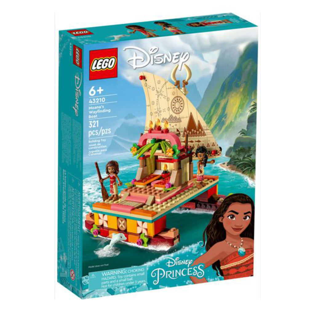 LEGO® Disney Moana's Wayfinding Boat Building Set 43210 - Radar Toys