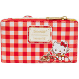 Loungefly Sanrio Hello Kitty Gingham Cosplay Flap Wallet - Radar Toys