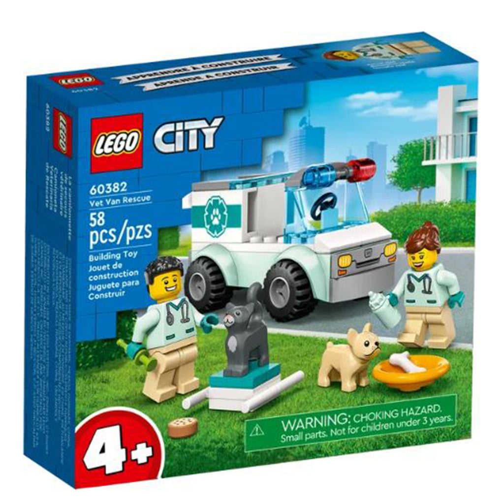 LEGO® City Vet Van Rescue Building Set 60382