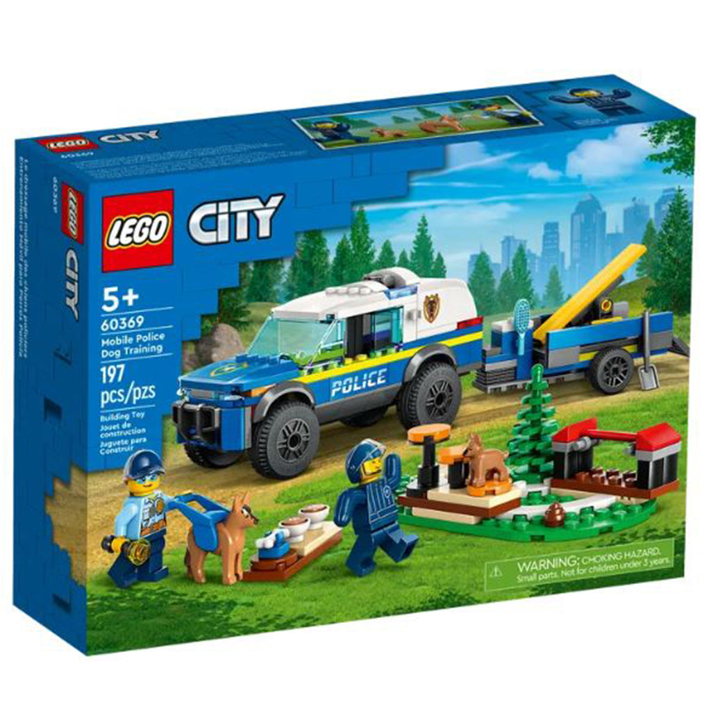LEGO® City Mobile Police Dog Training Building Set 60369
