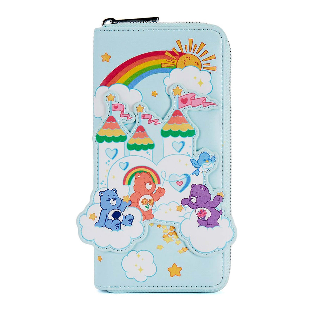 Loungefly Care Bears Care-A-Lot Castle Zip Around Wallet