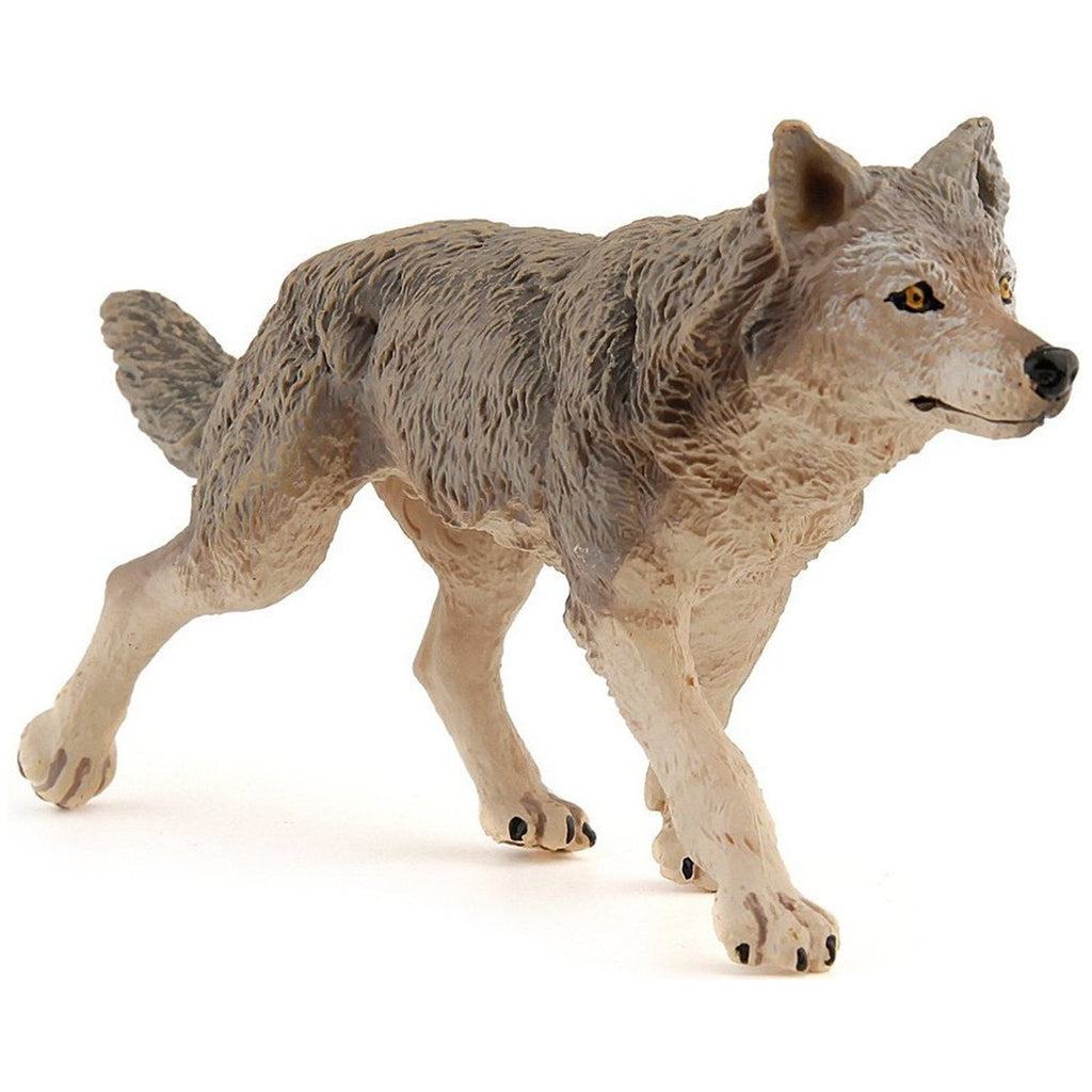 Papo Grey Wolf Animal Figure 53012
