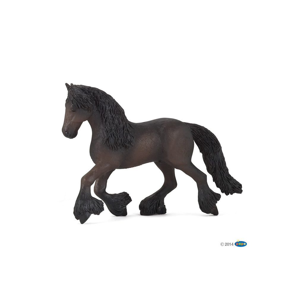 Papo Frisian Horse Figure 51067 - Radar Toys