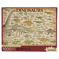 Smithsonian Dinosaur 1000 Piece Puzzle - Radar Toys