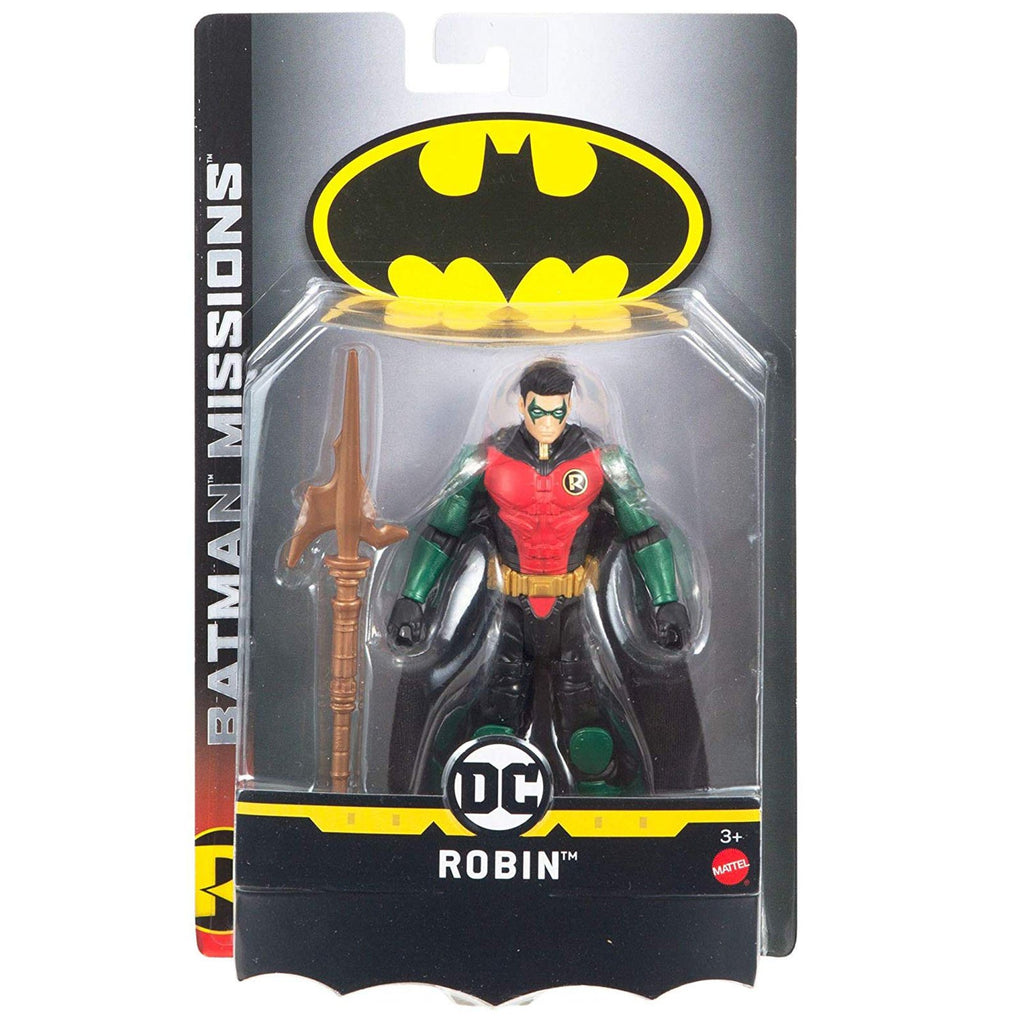 DC Batman Missions Robin 6 Inch Action Figure