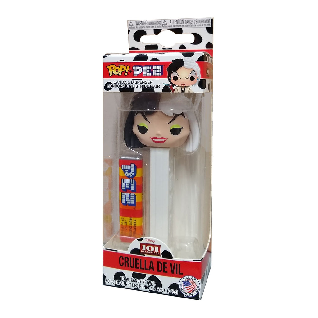 Funko Disney 101 Dalmatians POP PEZ Cruella De Vil Dispenser