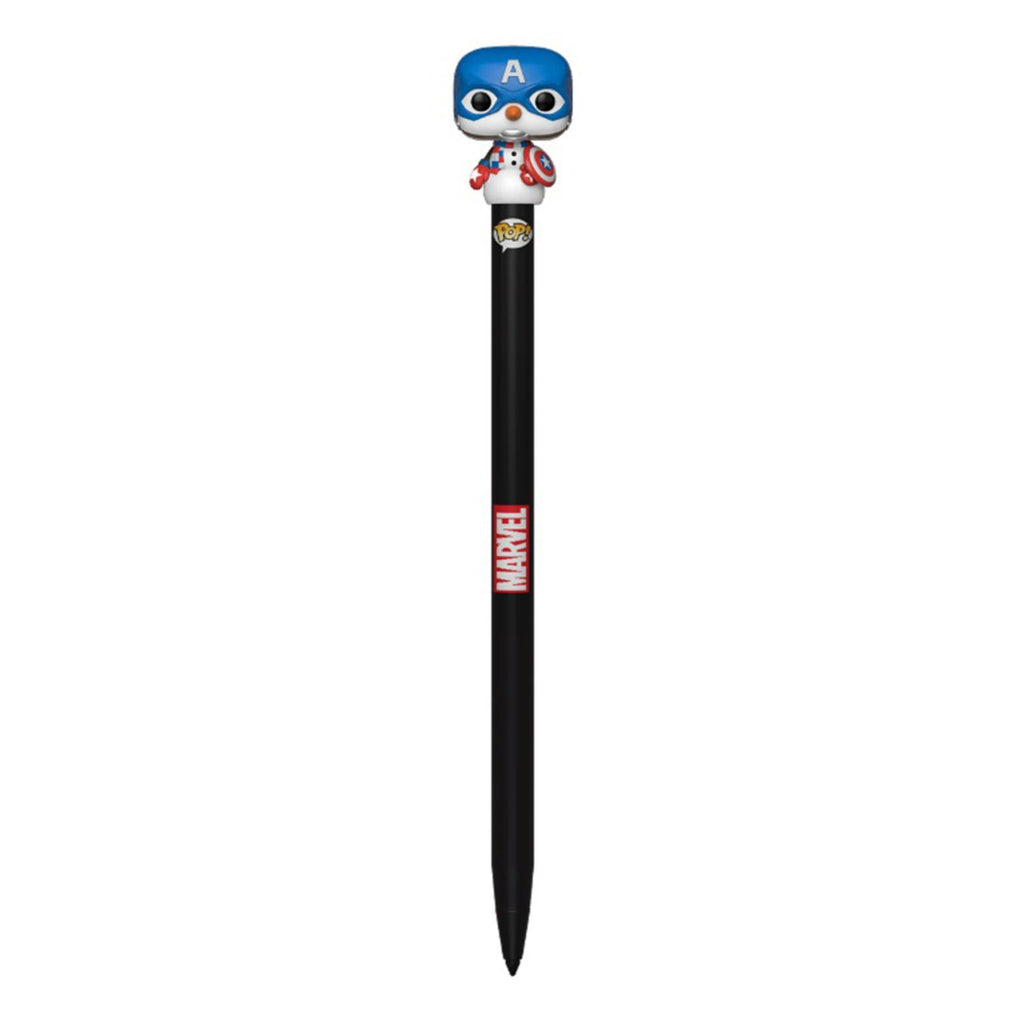 Funko Marvel Holiday Pen Toppers Captain America Pen