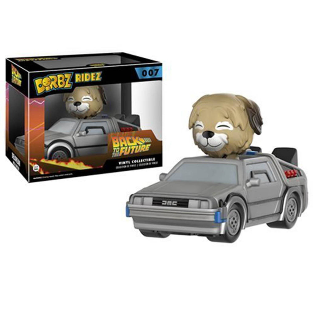Funko Back To The Future Dorbz Ridez Delorean With Einstein Figure