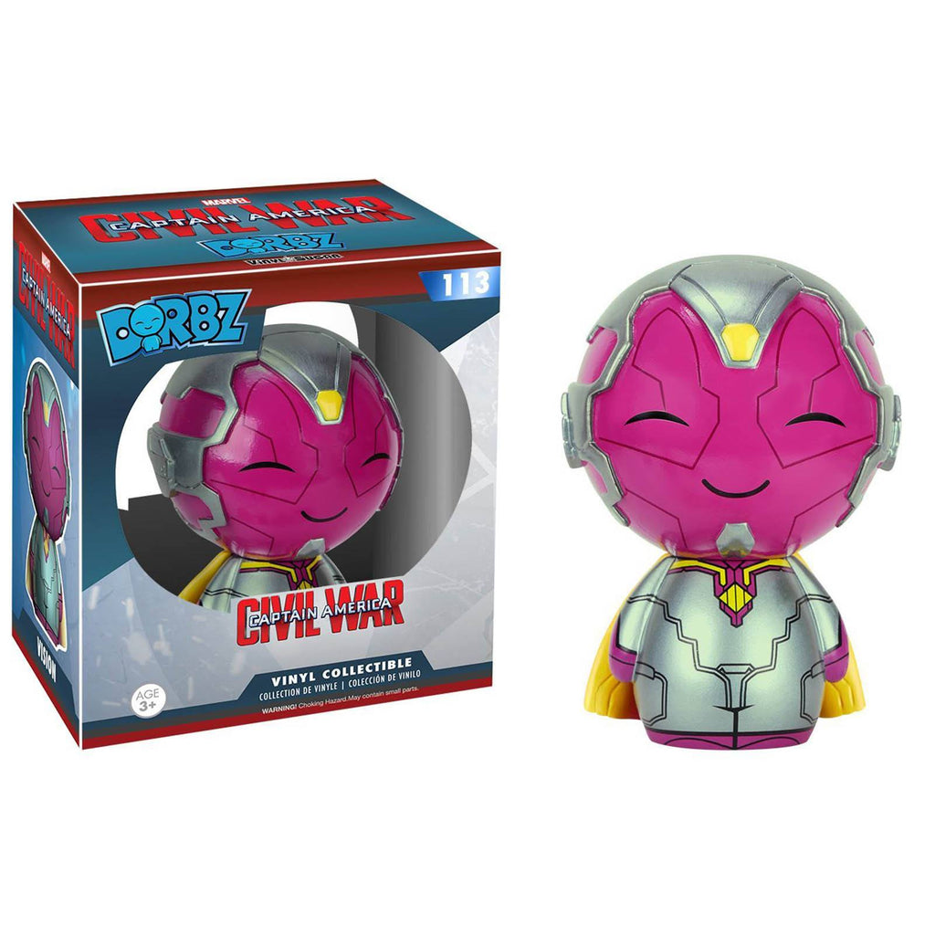 Funko Civil War Dorbz Vision Vinyl Figure - Radar Toys