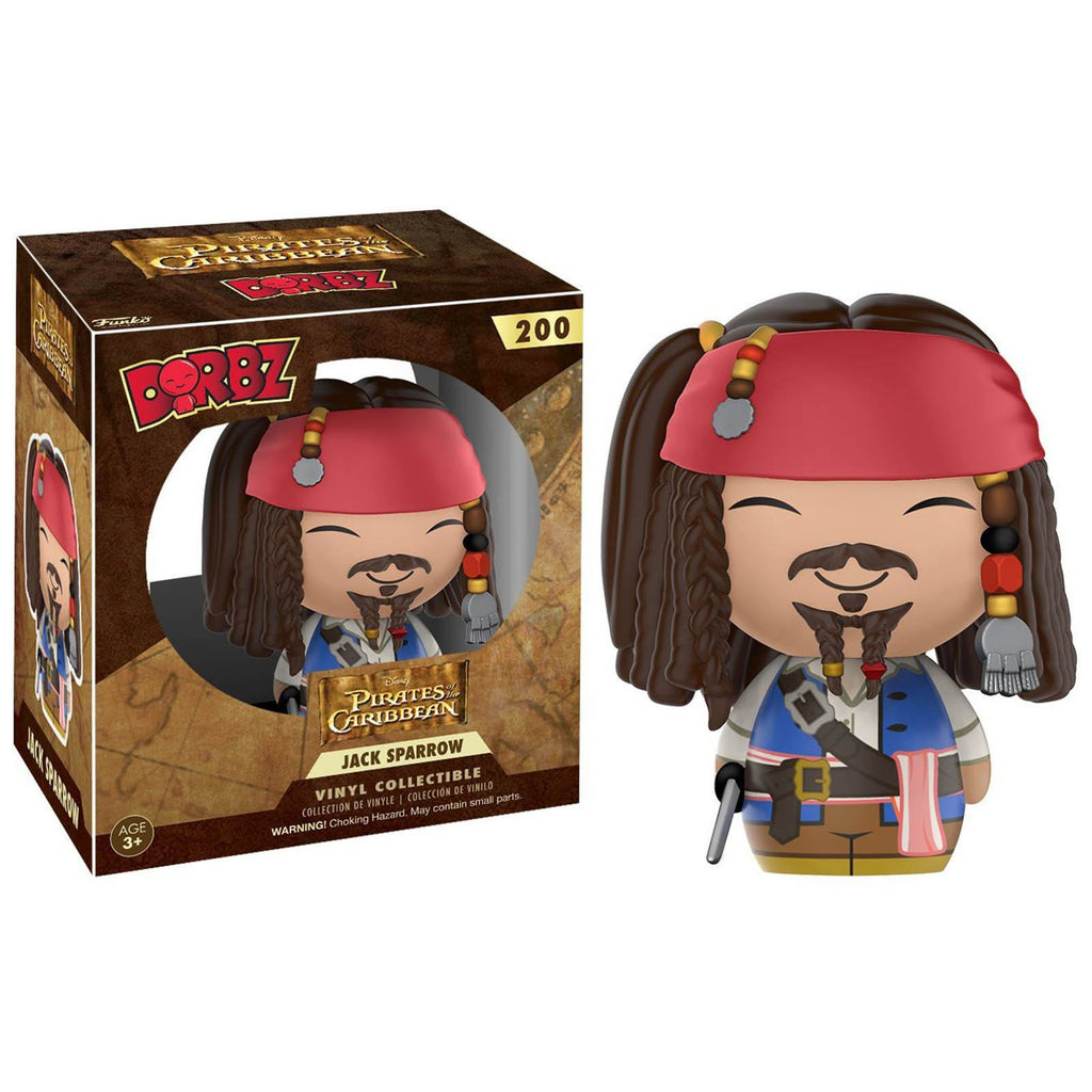 Funko Disney Pirates Of The Caribbean Dorbz Captain Jack Sparrow Vinyl Figure