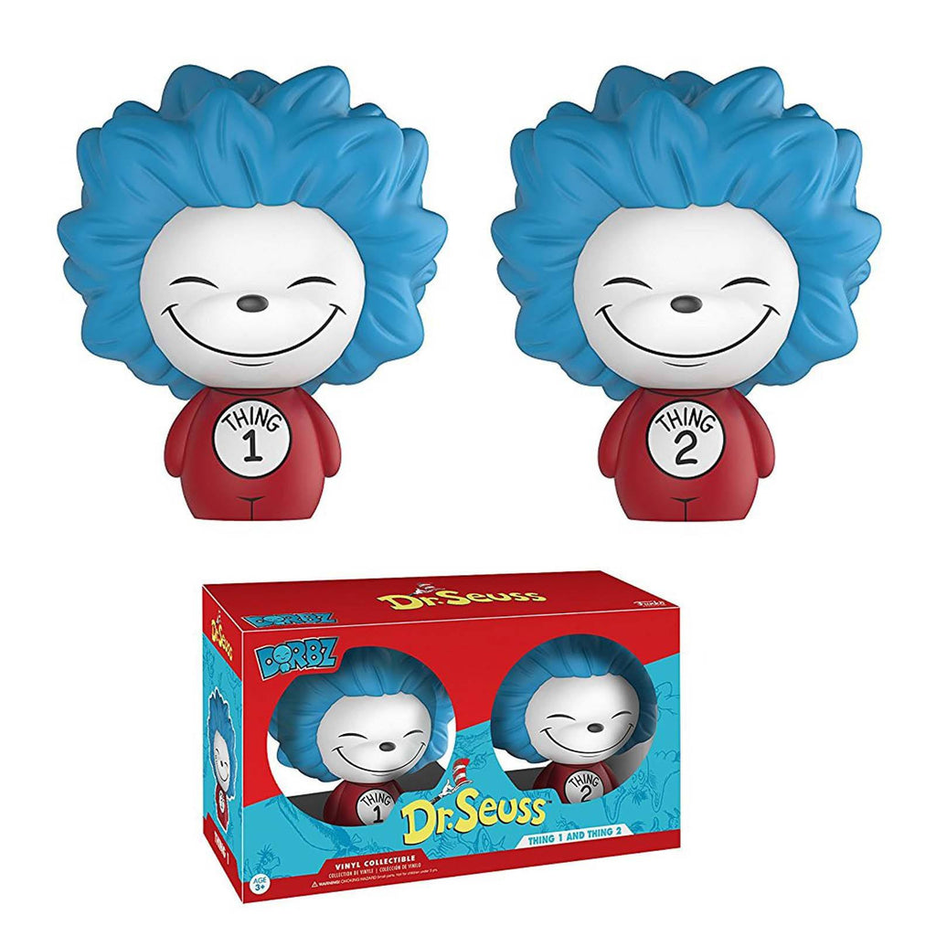 Funko Dr. Seuss Dorbz Thing 1 And Thing 2 Vinyl Figures