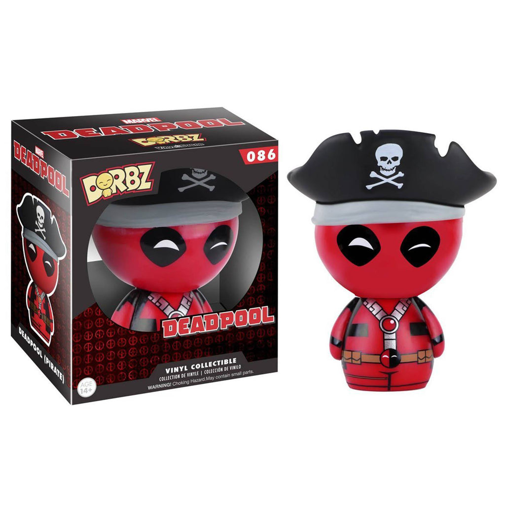 Funko Marvel Deadpool Dorbz Pirate Deadpool Vinyl Figure