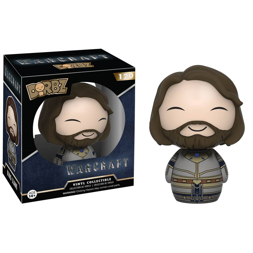 Funko World Of Warcraft Dorbz King Llane Vinyl Figure - Radar Toys