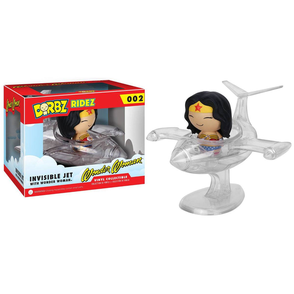 Wonder Woman Dorbz Ridez Invisible Jet Figure