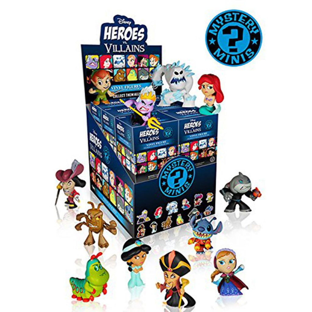 Disney Heroes Vs. Villains Mystery Minis Vinyl Figures - Radar Toys