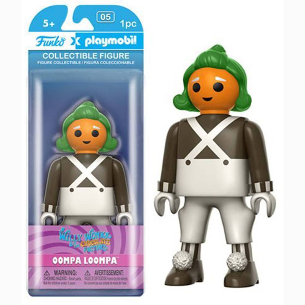 Funko Playmobil Willy Wonka Oompa Loompa Action Figure