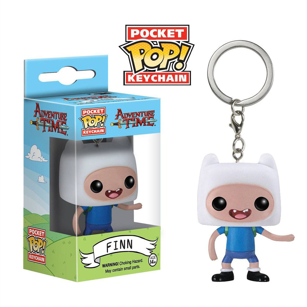 Adventure Time Pocket POP Finn Vinyl Figure Keychain - Radar Toys