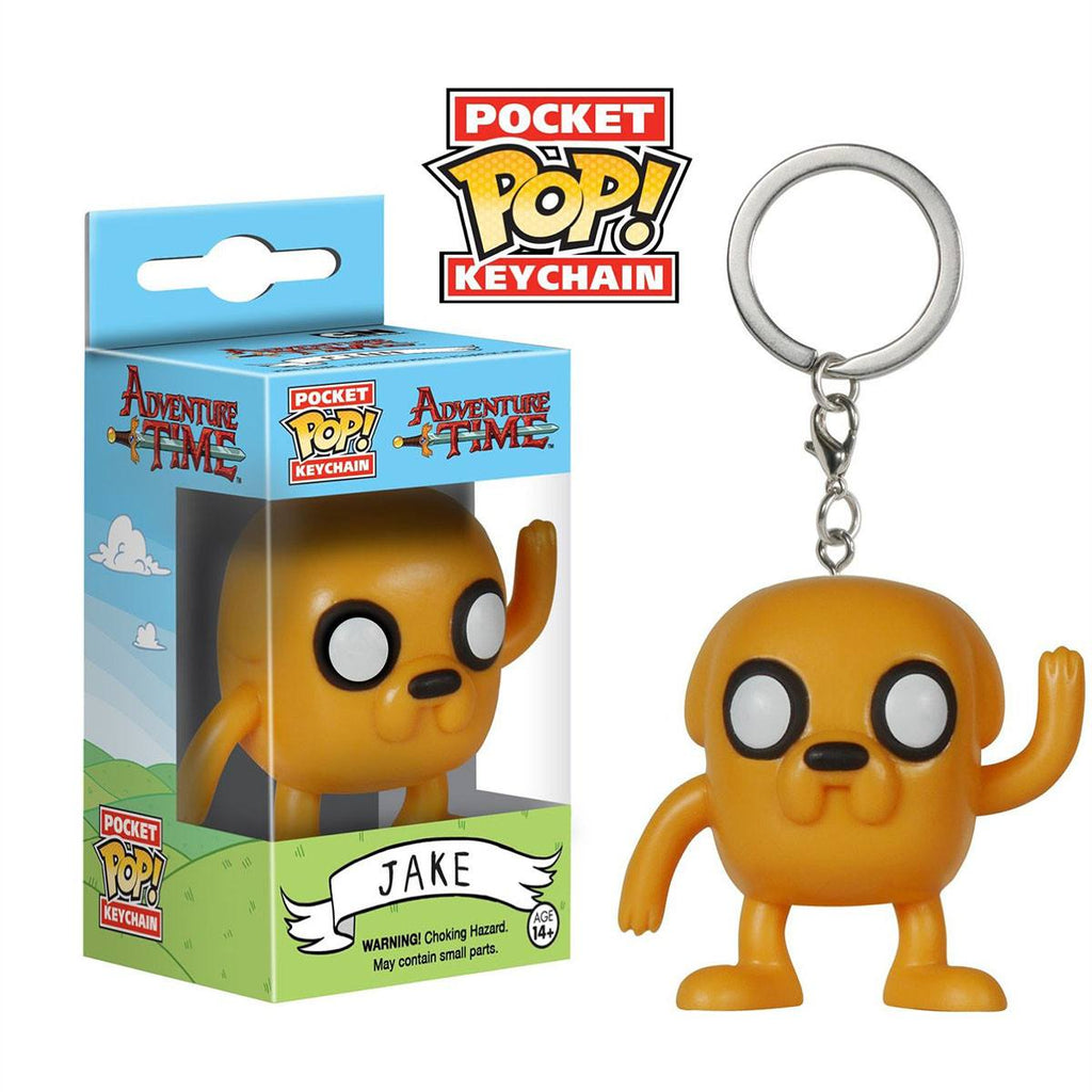 Adventure Time Pocket POP Jake Vinyl Figure Keychain - Radar Toys