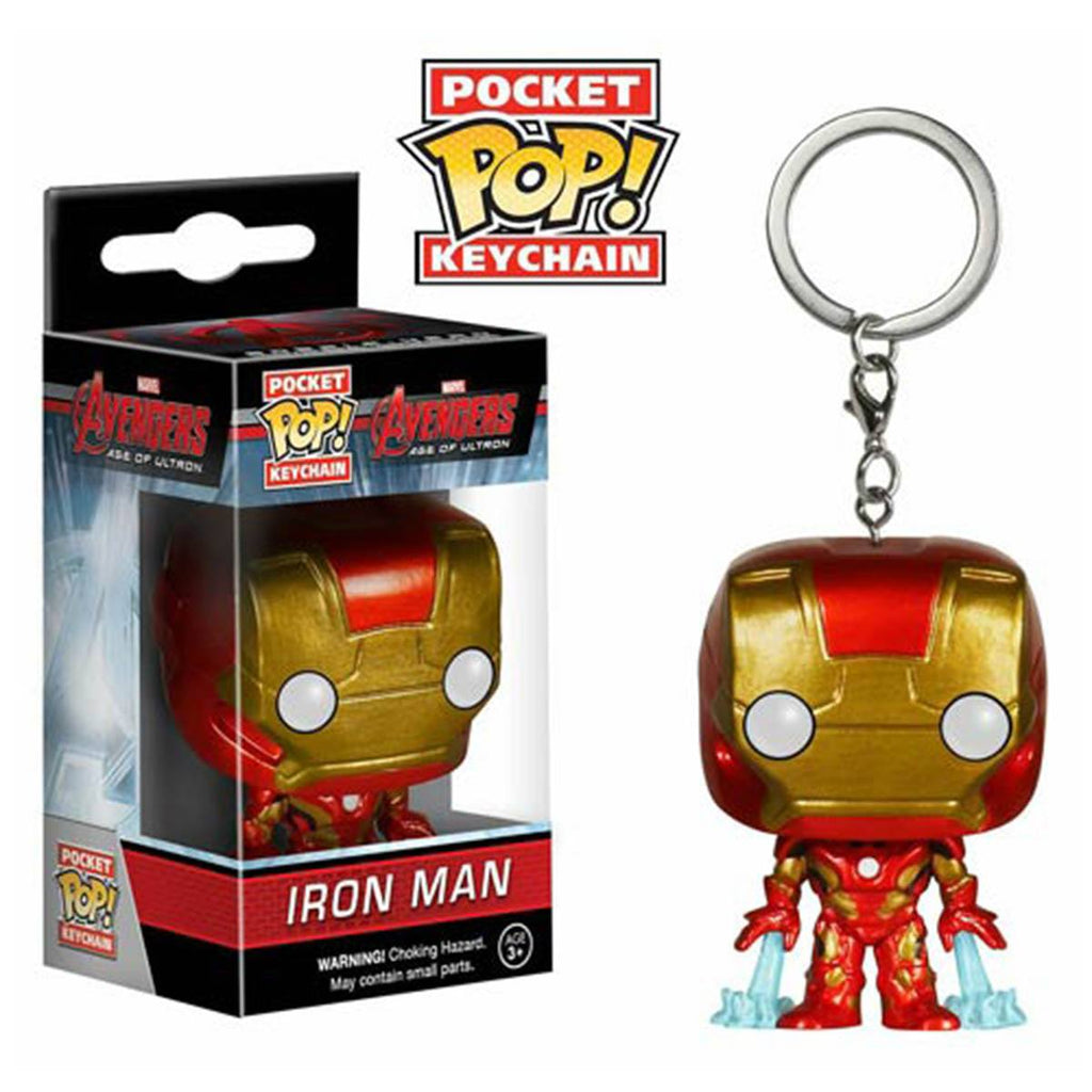 Avengers Age Of Ultron Pocket POP Iron Man Vinyl Figure Keychain