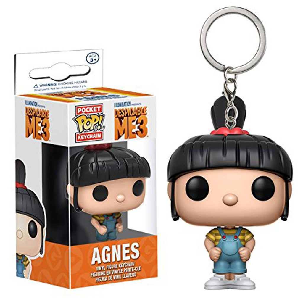 Funko Despicable Me 3 Pocket POP Agnes Vinyl Figure Keychain