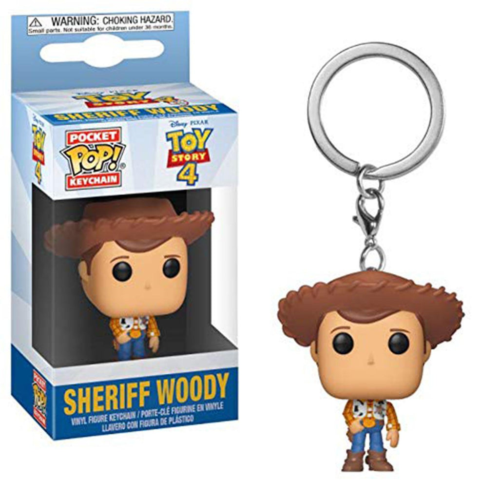 Funko Disney Toy Story 4 Pocket POP Sheriff Woody Figure Keychain